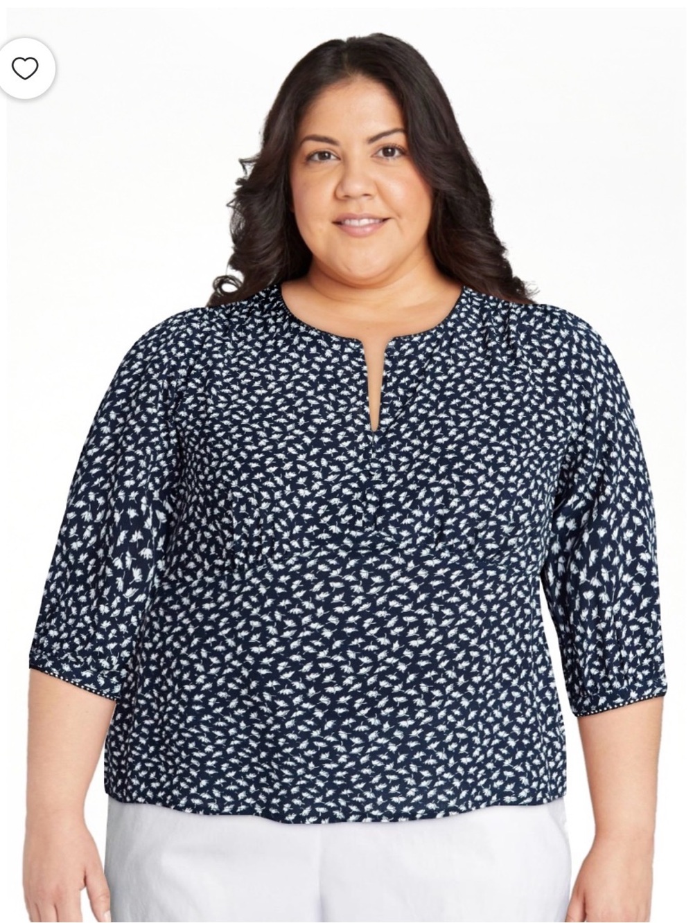 Floral Puff Sleeve Blouse